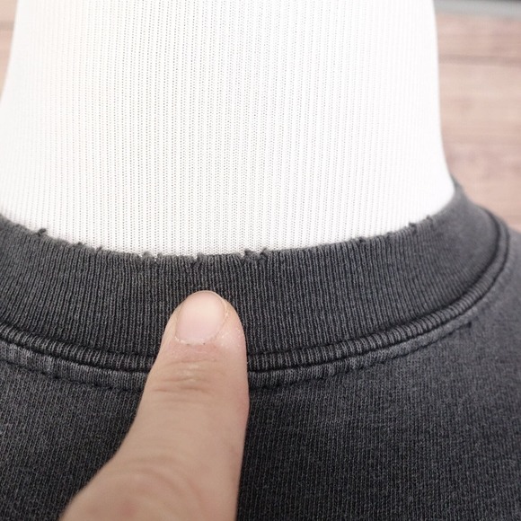 VINTAGE AIR FORCE ROTC FADED BLACK MILITARY T-SHIRT SZ L - Picture 3 of 9